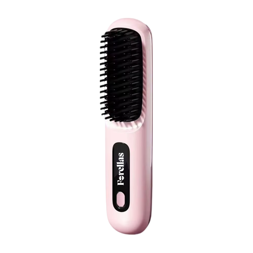 Mini Straightening Brush - Straight Hair Wherever You Are!