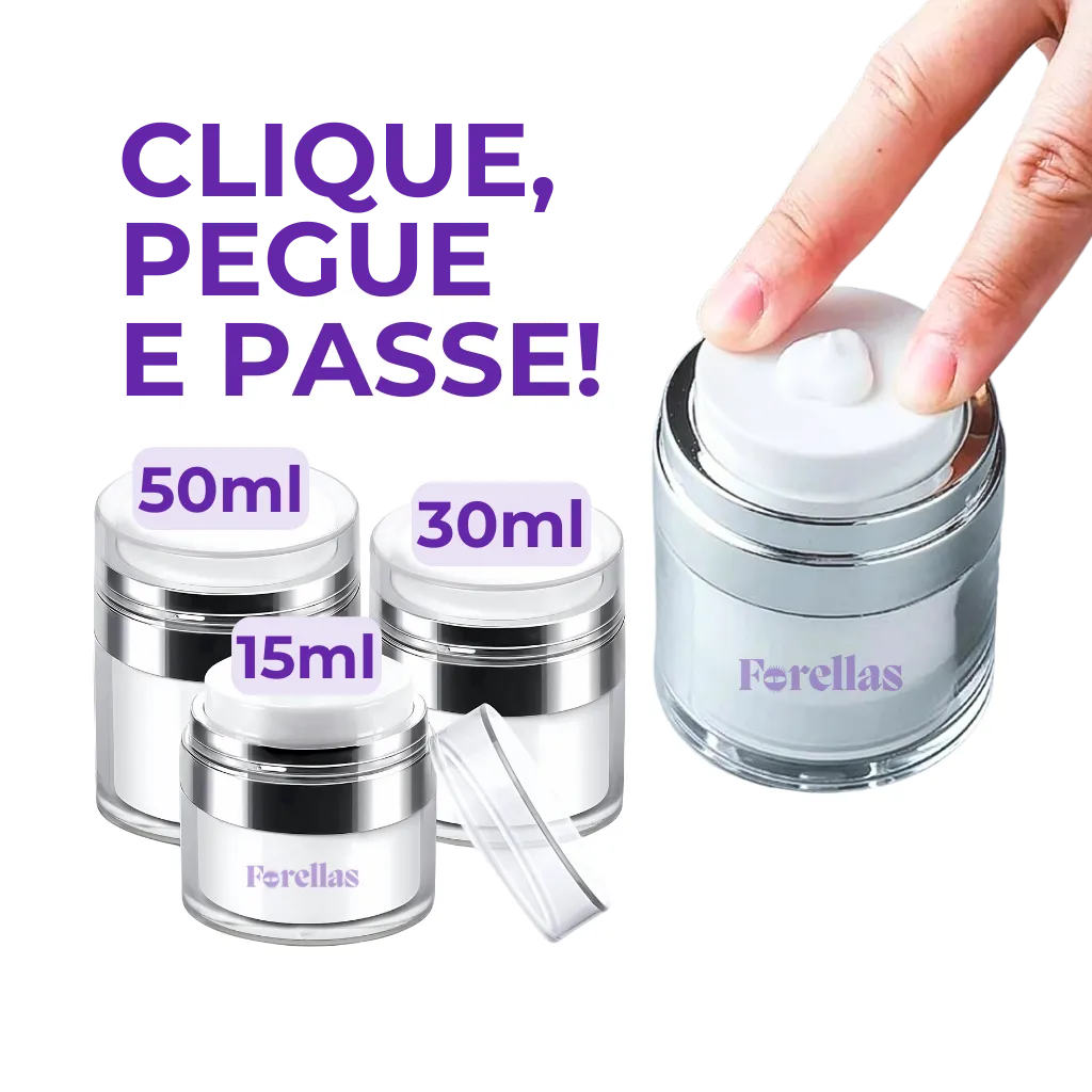 Vacuum Cream Jar - Made For Your Skin Care Routine!