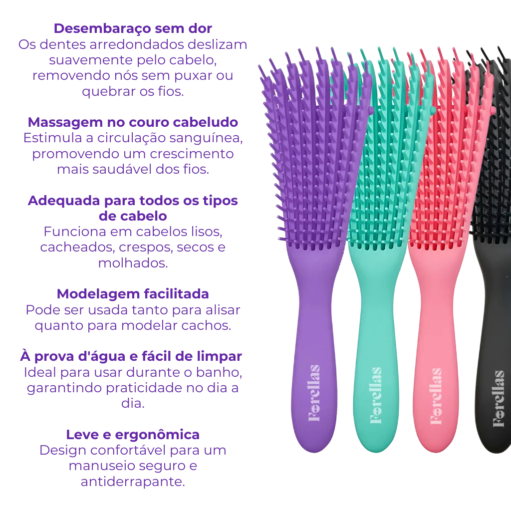 Detangling Brush - Goodbye Tangled Hair!