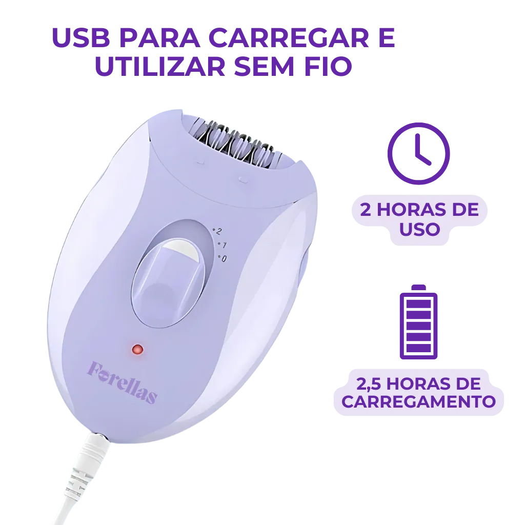 Electric Epilator - Multifunctional for Body and Face!
