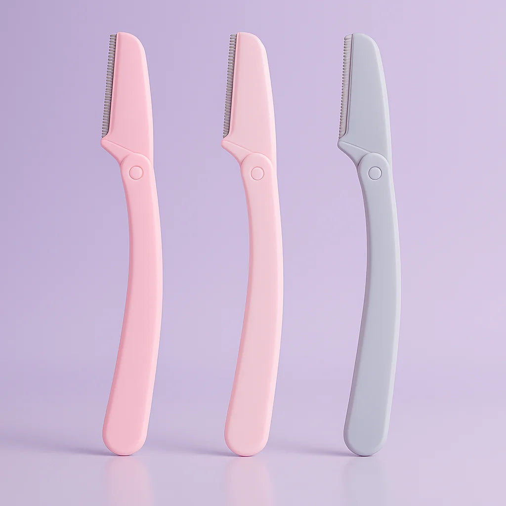 3 Facial Razor Kit - Shave Painlessly and Precisely!