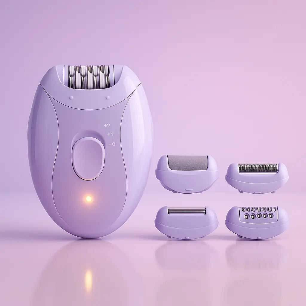 Electric Epilator - Multifunctional for Body and Face!