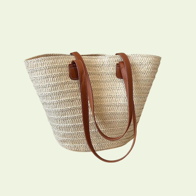 Large Women's Straw Bag