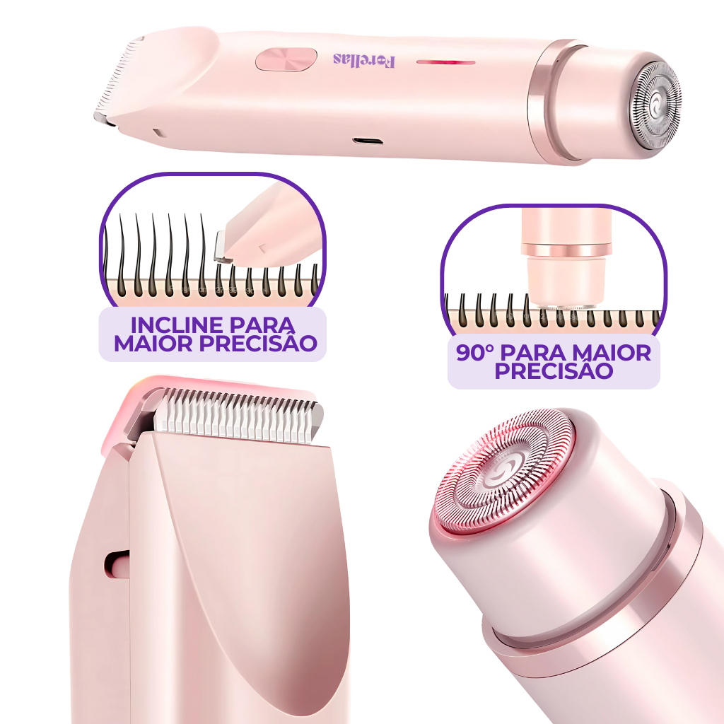 Women's Hair Trimmer – Waterproof Facial and Intimate!