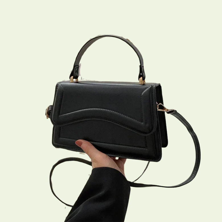 Square Leather Bag