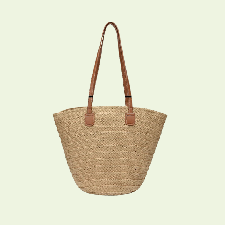 Large Women's Straw Bag
