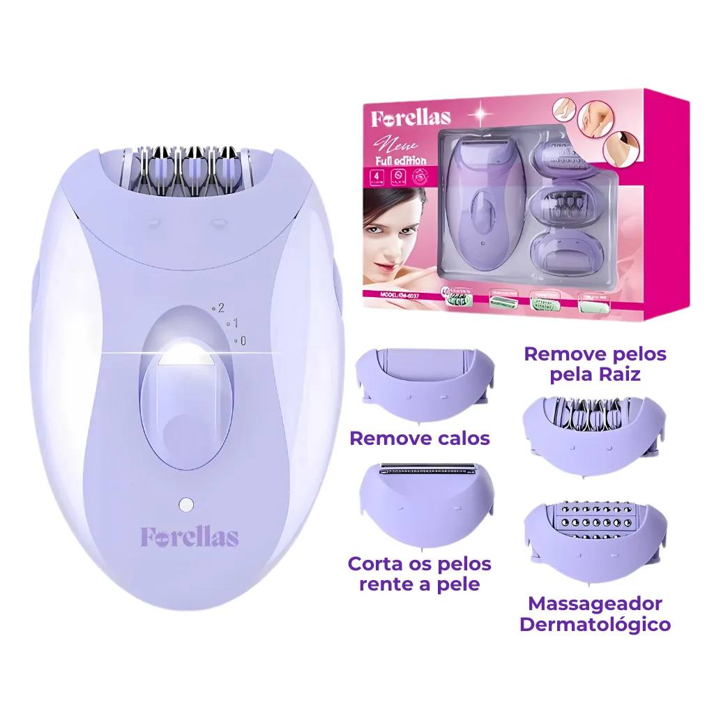 Electric Epilator - Multifunctional for Body and Face!