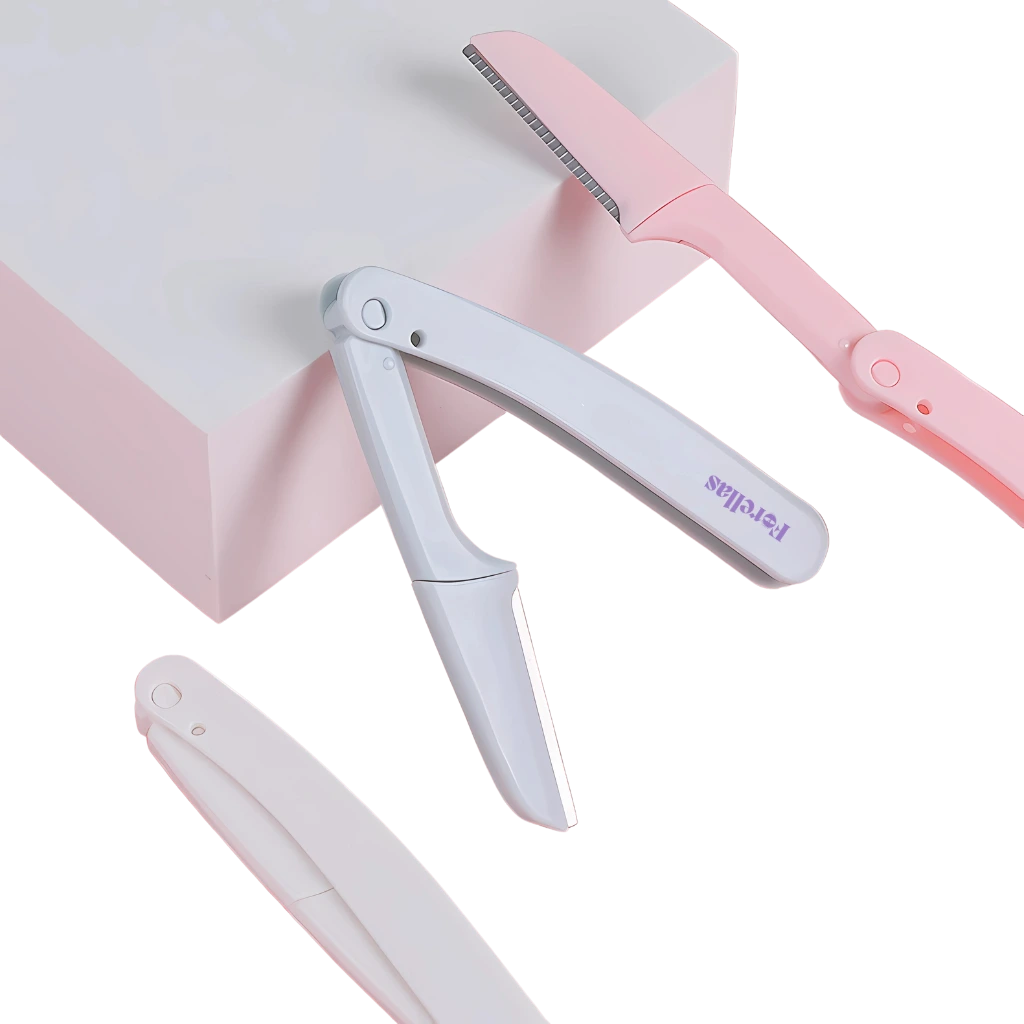3 Facial Razor Kit - Shave Painlessly and Precisely!