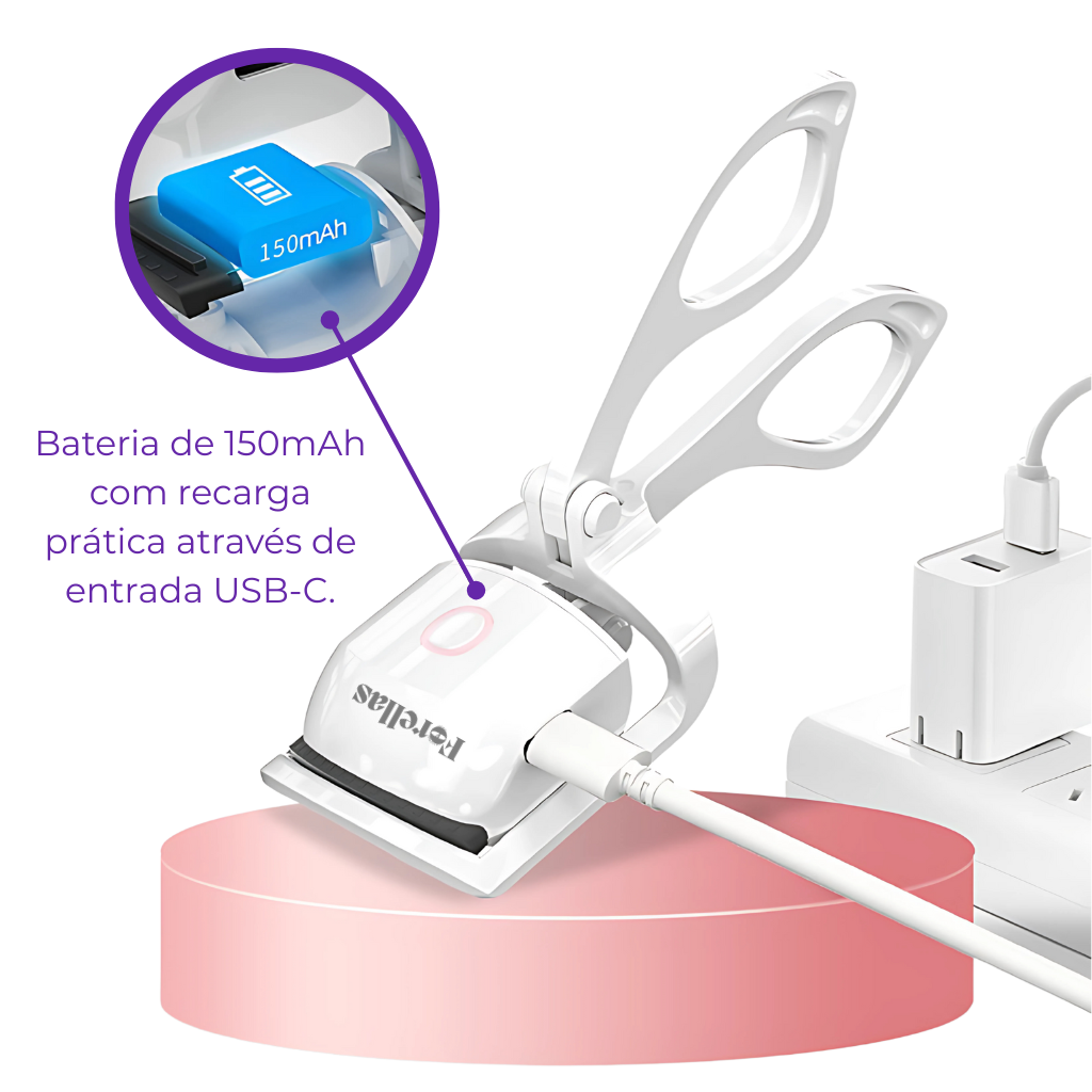 Electric Eyelash Curler - Perfect, Curled Eyelashes in 5 Seconds!