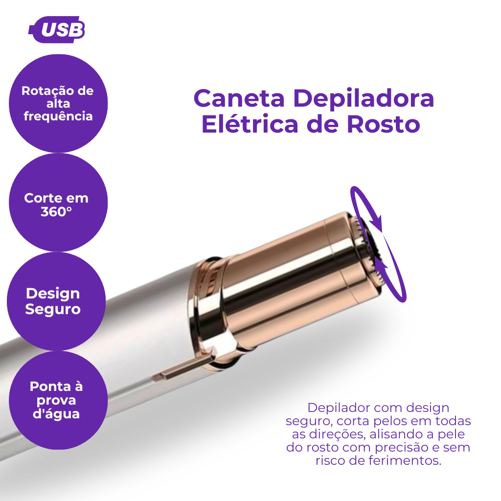 Hair Removal Pen – Eyebrow and Face Kit!
