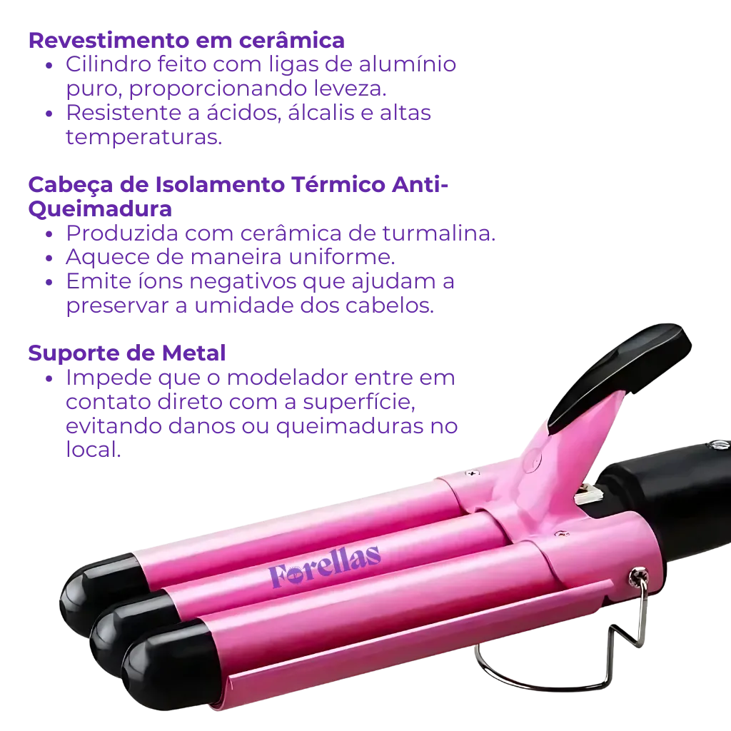 Triondas for Hair - Perfect Waves in Just a Few Seconds!
