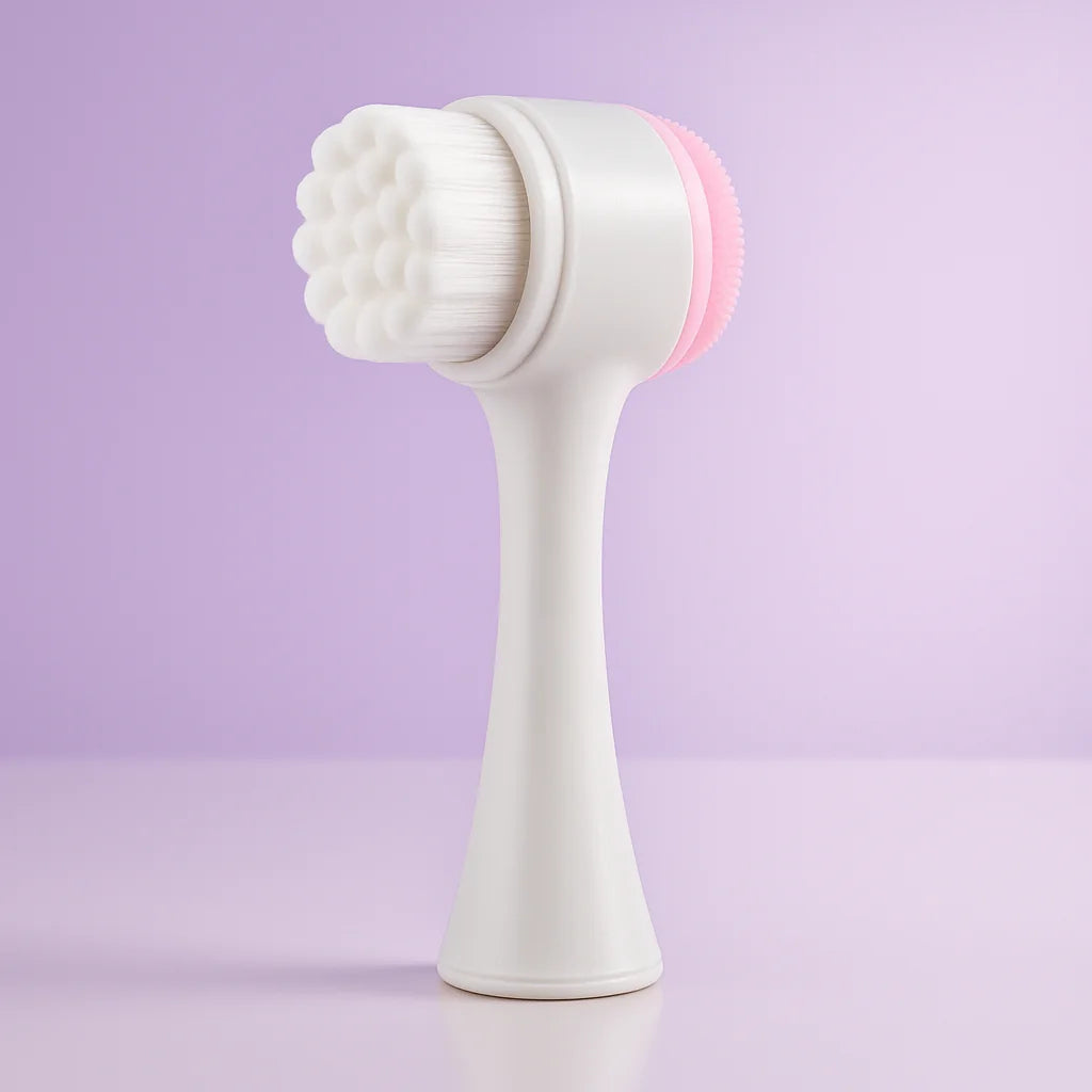 2-in-1 Makeup Remover Brush - Skin Cleansing at Home!