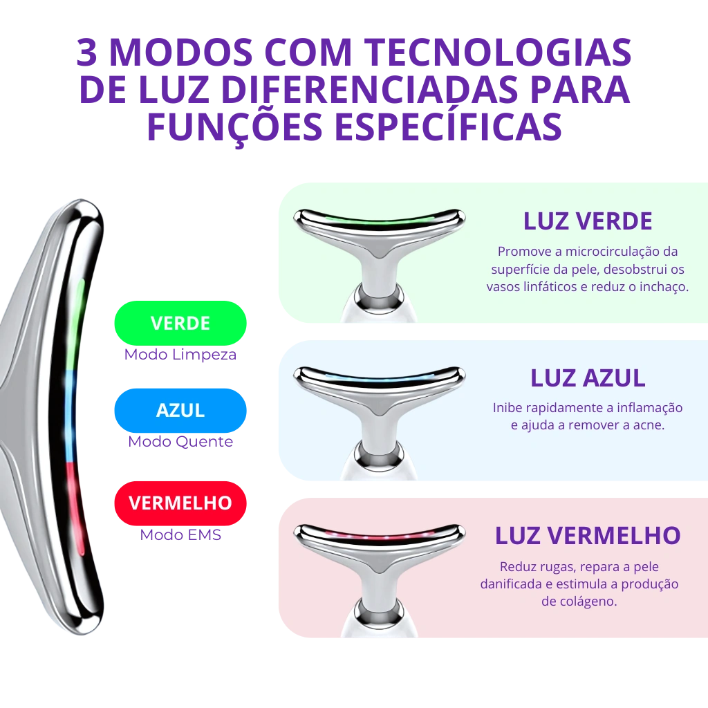 LED Facial Massager - Rejuvenate Your Skin in Minutes!