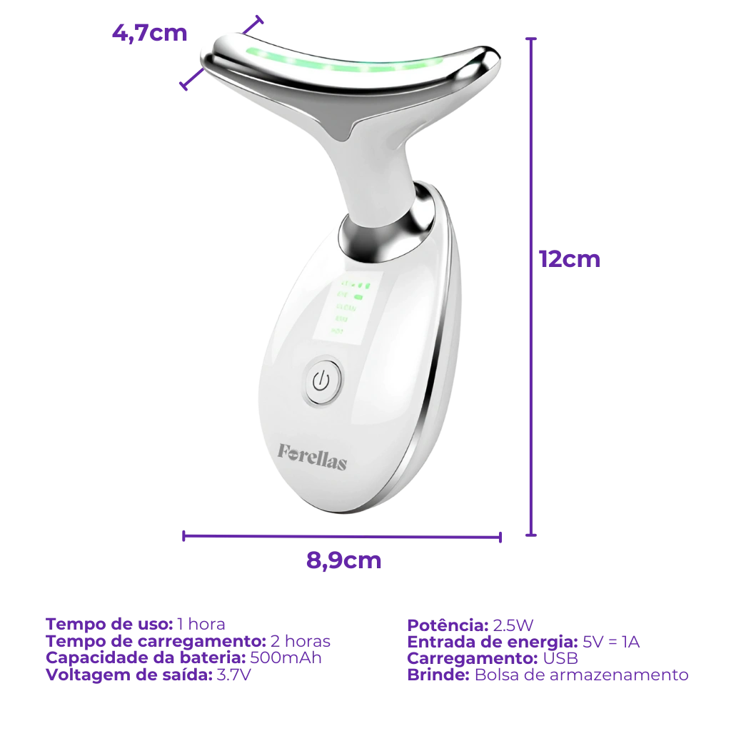 LED Facial Massager - Rejuvenate Your Skin in Minutes!