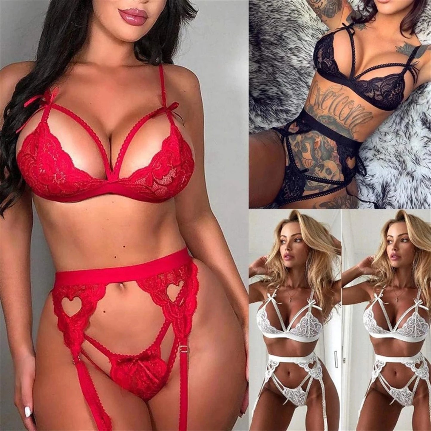 Red Babydoll Set