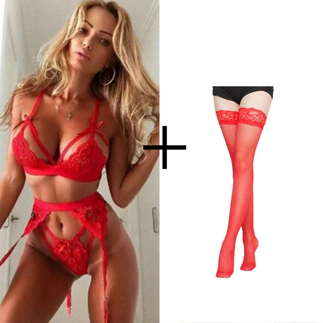 Red Babydoll Set