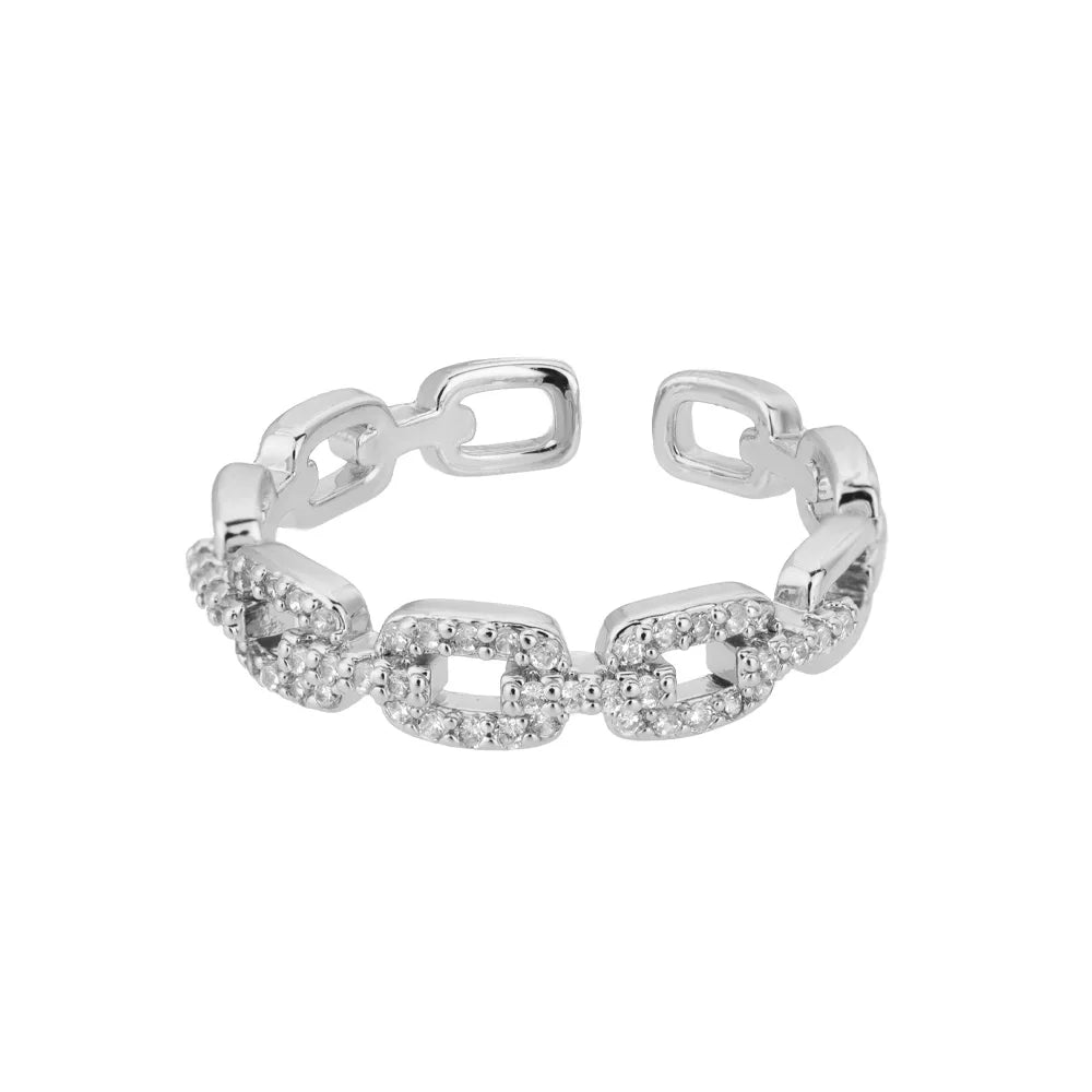 Geometric Ring with Zirconia