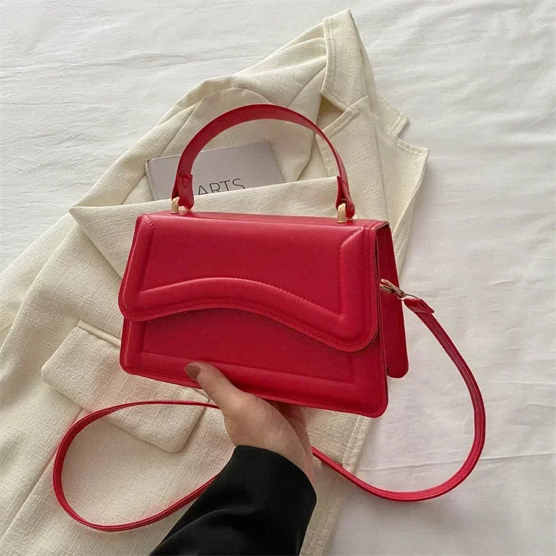 Square Leather Bag