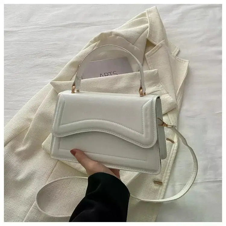 Square Leather Bag