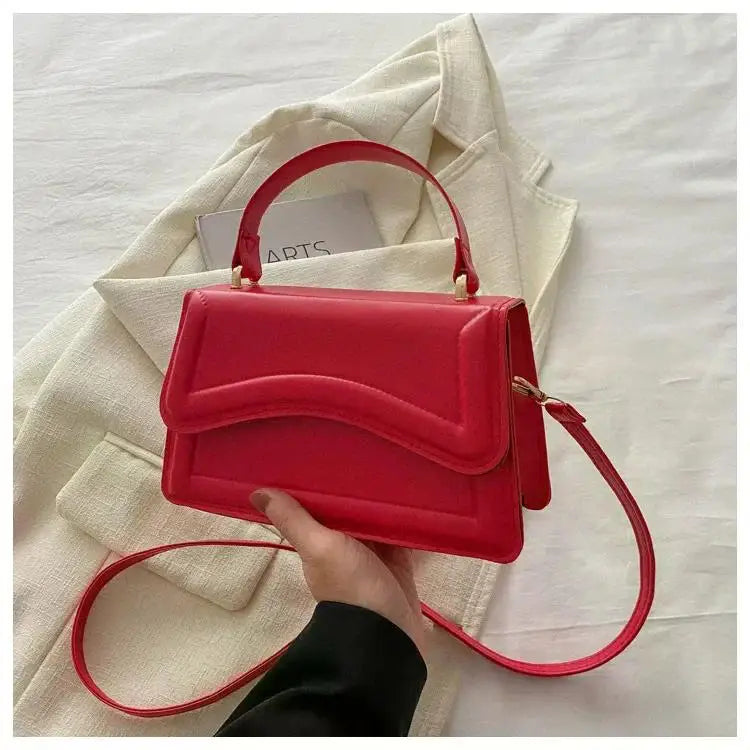 Square Leather Bag