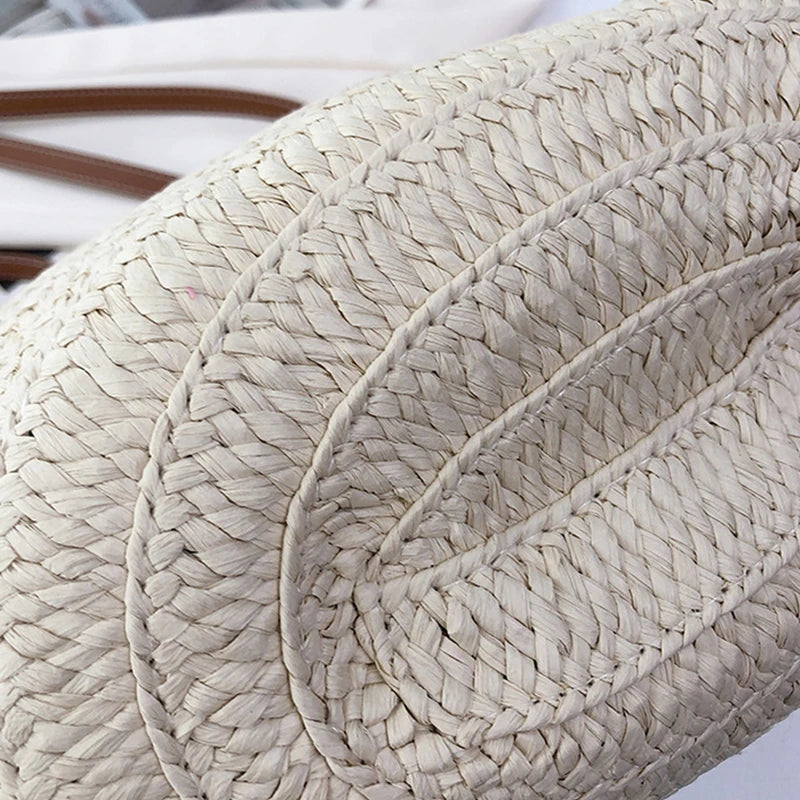 Large Women's Straw Bag