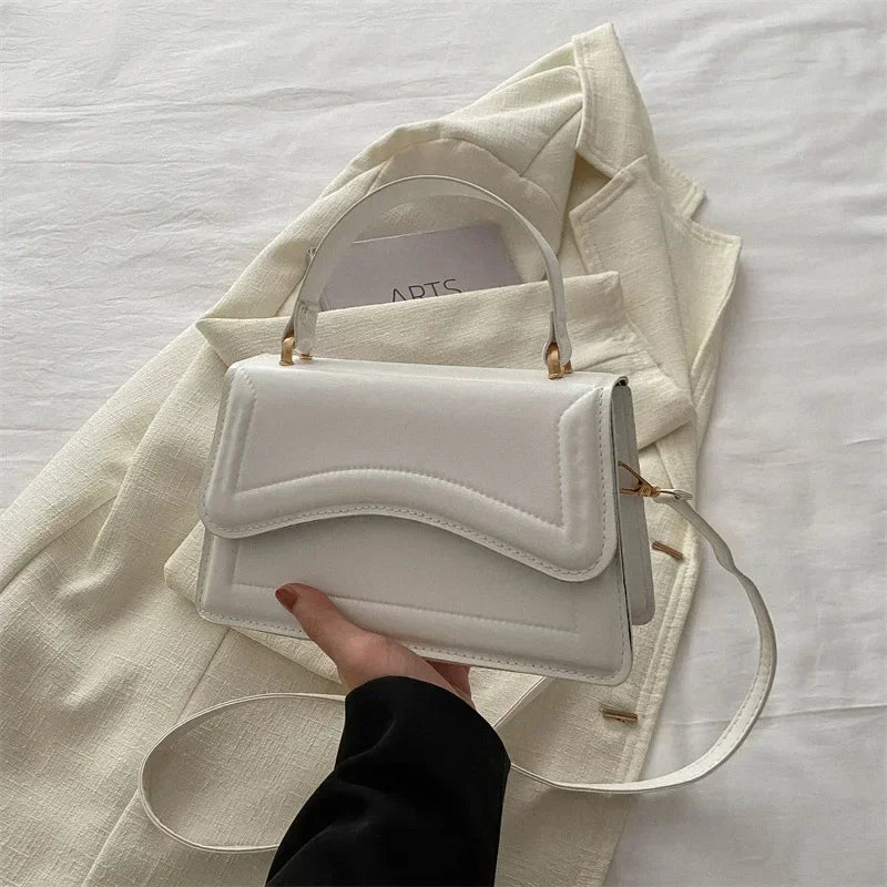 Square Leather Bag