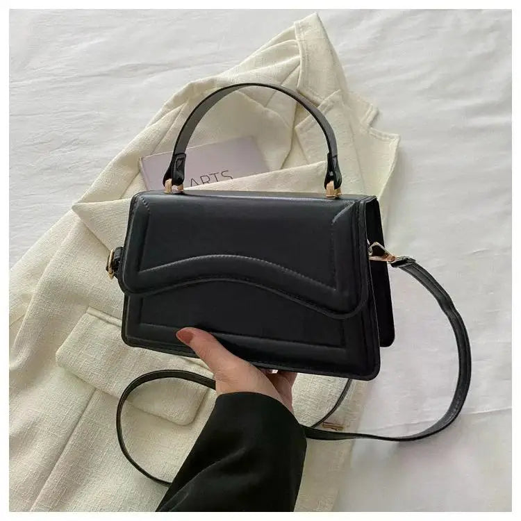 Square Leather Bag