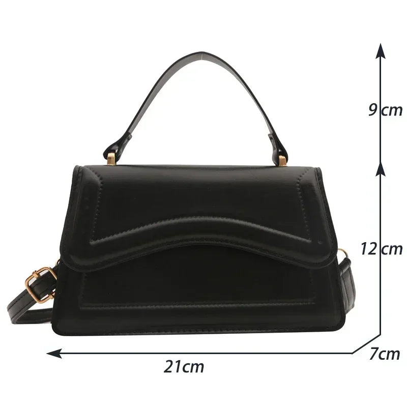 Square Leather Bag
