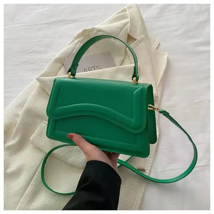 Square Leather Bag