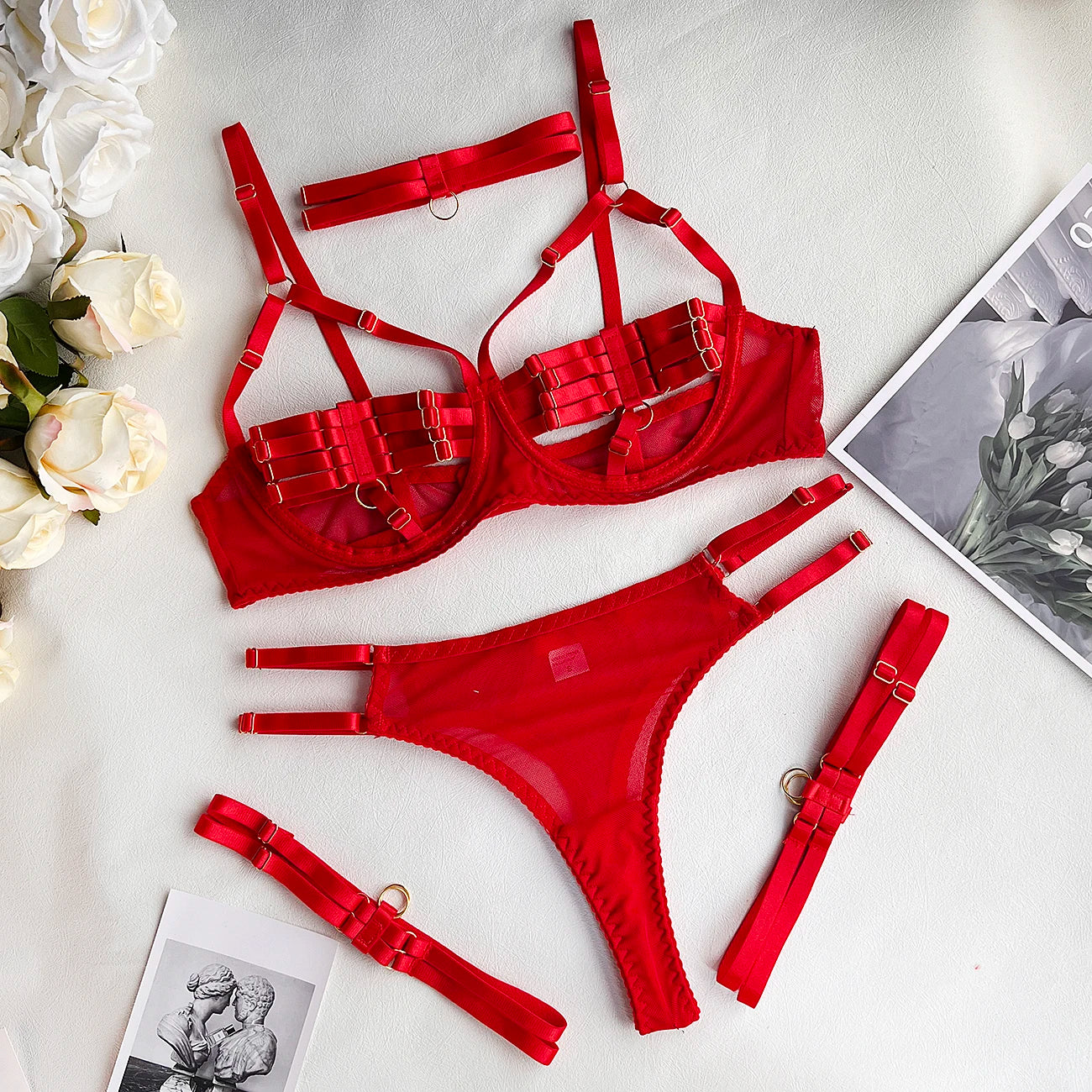 Echonight Sexy Lingerie Set