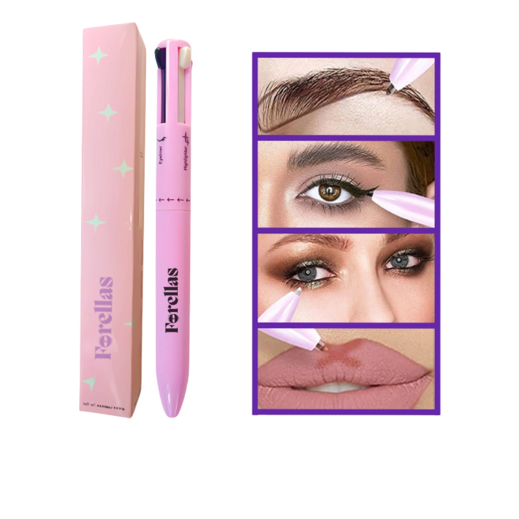 4 in 1 Pen - Complete Makeup: Eyes, Skin and Eyebrows!