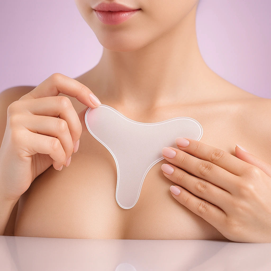Anti-Wrinkle Chest Sticker – 100% Reusable Silicone!