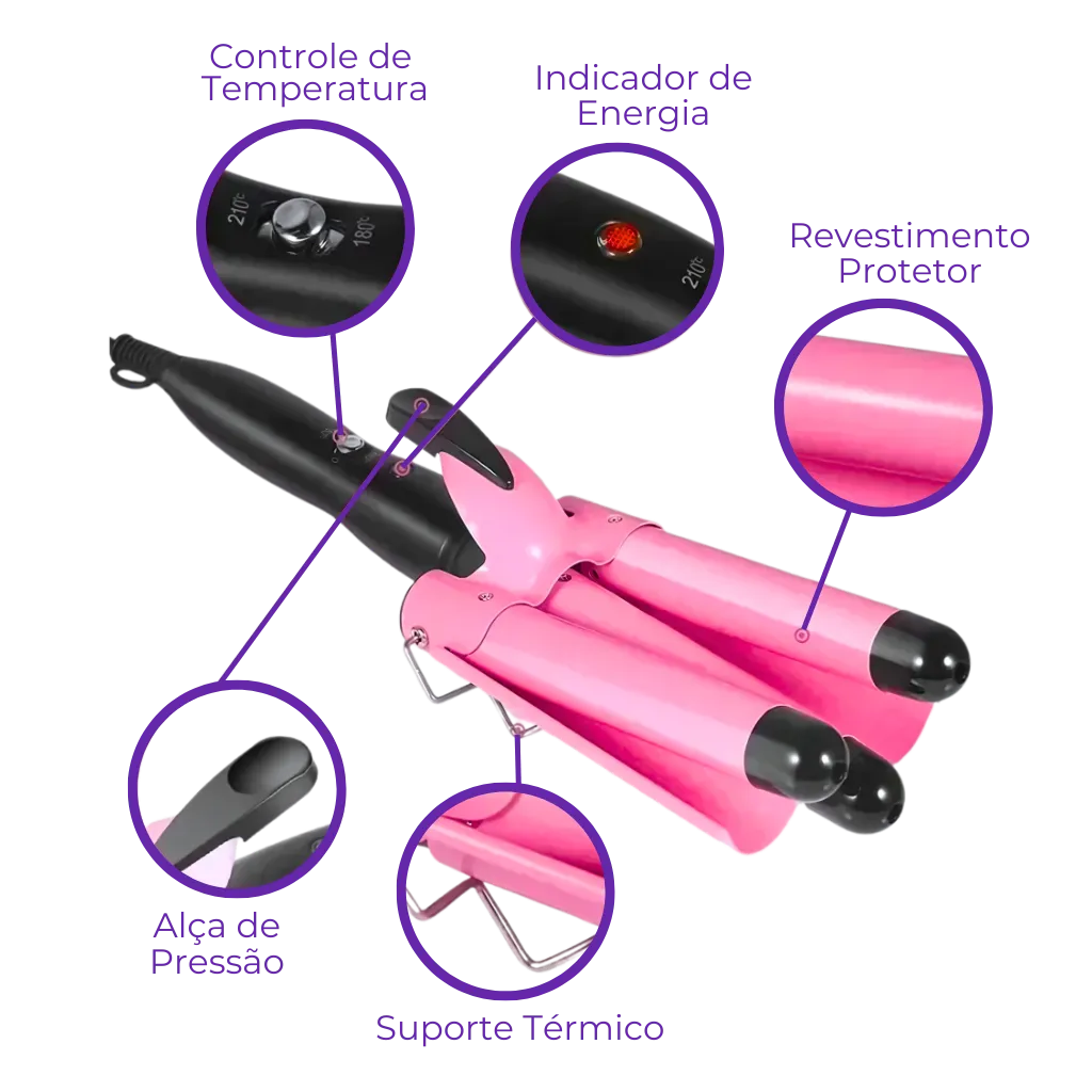 Triondas for Hair - Perfect Waves in Just a Few Seconds!
