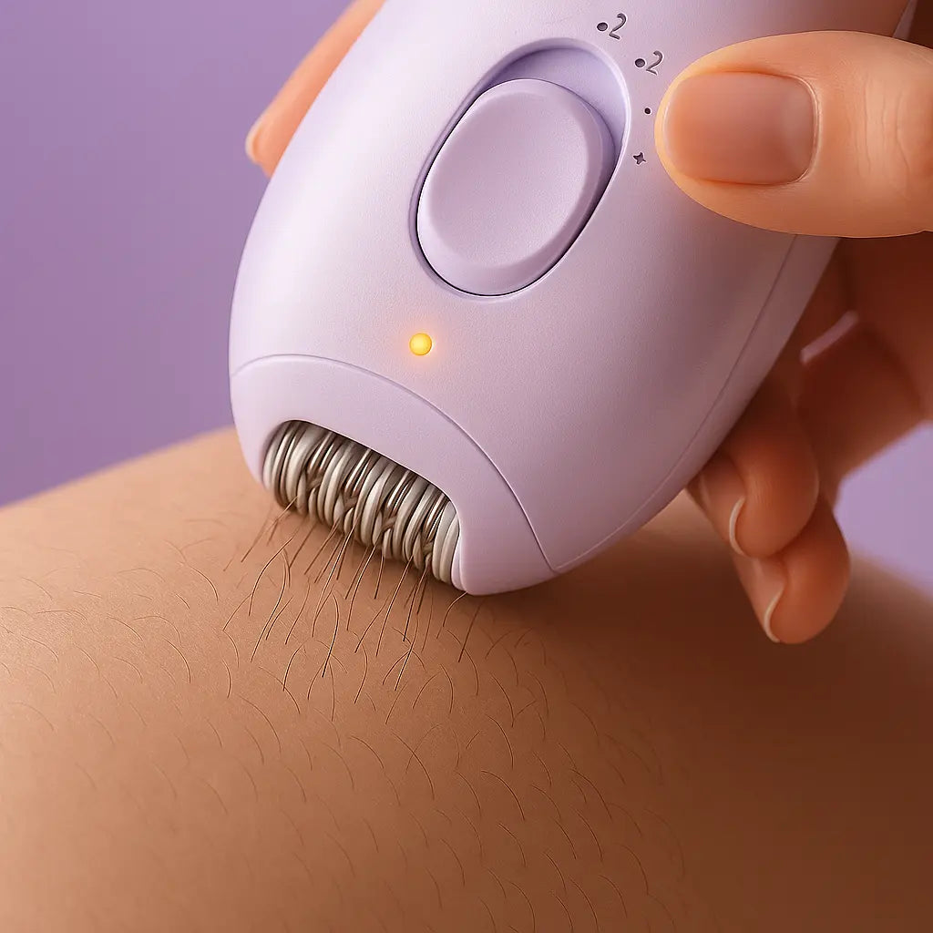 Electric Epilator - Multifunctional for Body and Face!