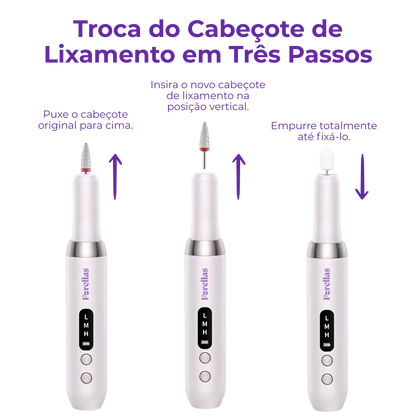 Professional Nail Kit - File, Polish and Remove Cuticles Now! 