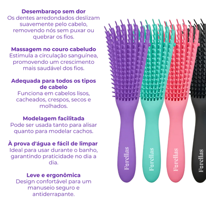 Detangling Brush - Goodbye Tangled Hair! 