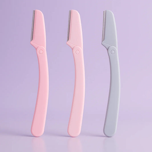 3 Facial Razor Kit - Shave Painlessly and Precisely! 