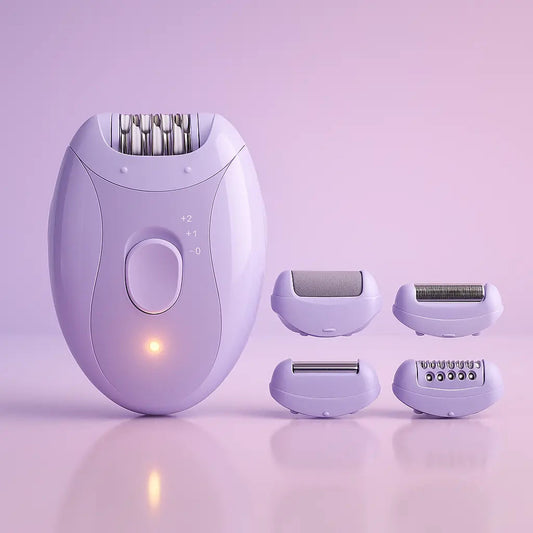 Electric Epilator - Multifunctional for Body and Face! 