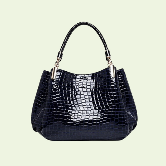 Women's Crocodile Print Tote Bag