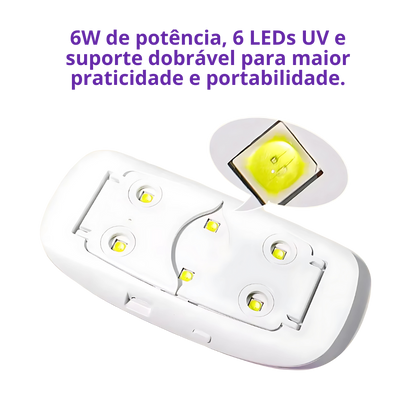 Mini UV LED Cabin - Dry Nails in Seconds! 