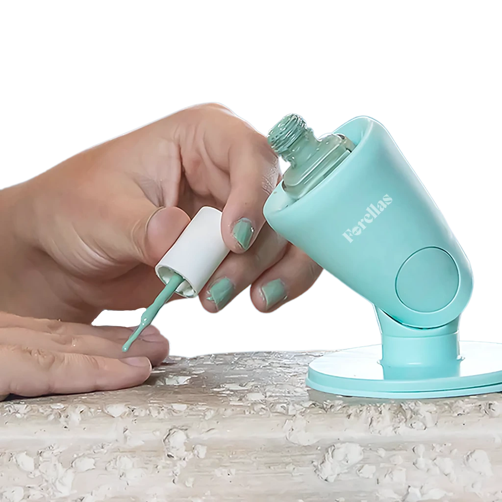 Portable Nail Polish Holder - Fix and Paint Without Spilling Anything! 