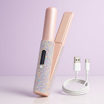 Portable USB Flat Iron - Straighten Your Hair Wherever You Are! 