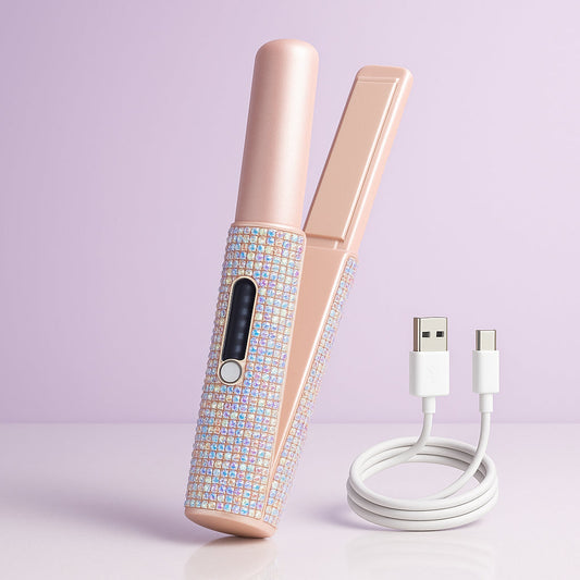 Portable USB Flat Iron - Straighten Your Hair Wherever You Are! 