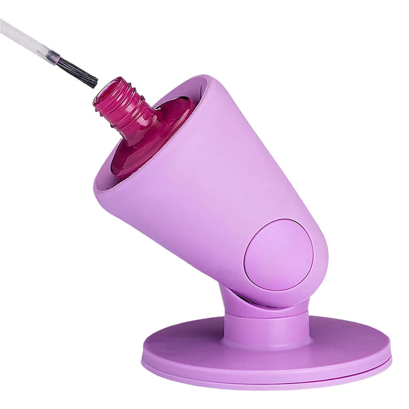 Portable Nail Polish Holder - Fix and Paint Without Spilling Anything! 