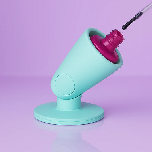 Portable Nail Polish Holder - Fix and Paint Without Spilling Anything! 