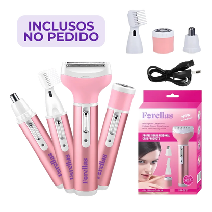 4-in-1 Epilator - Fast, Safe and Waterproof! 