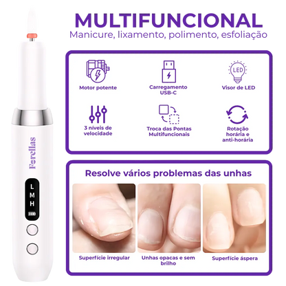 Professional Nail Kit - File, Polish and Remove Cuticles Now! 