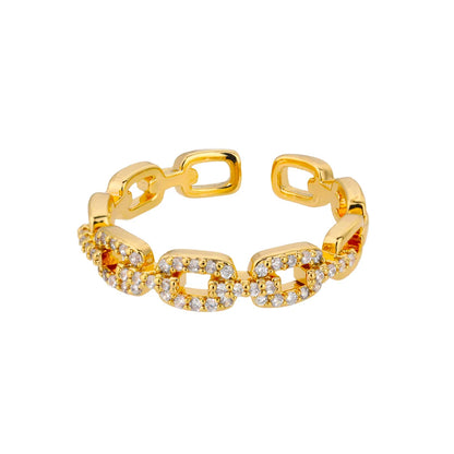 Geometric Ring with Zirconia