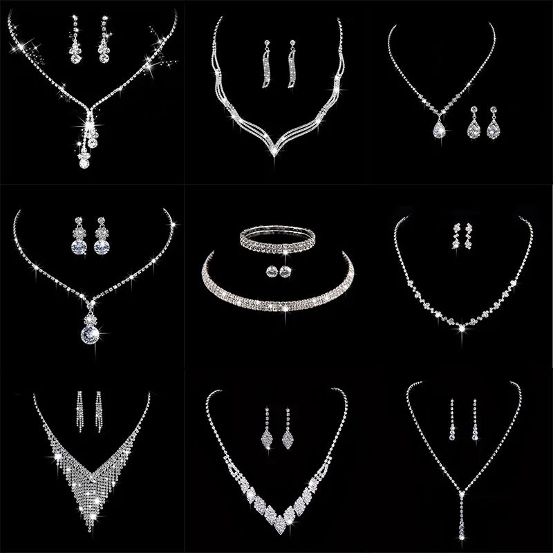 Bridal Set - Necklace and Earrings