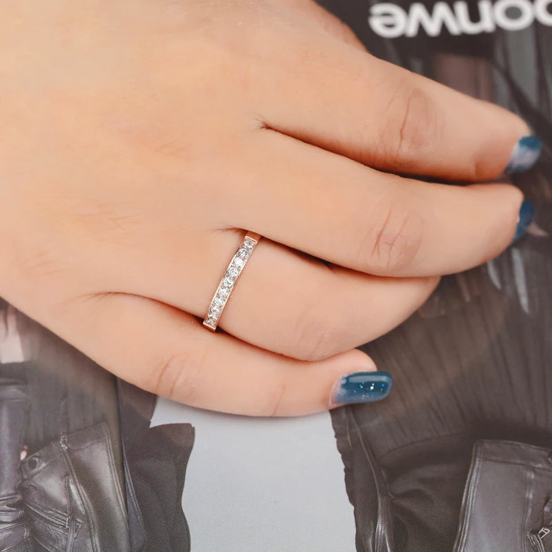 Women's Crystal Ring with 18K Gold Plating